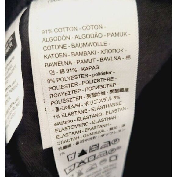 Levis 311 Shaping Skinny Corduroy Pants Black Midrise Jeans Women Size 32 - Picture 6 of 7